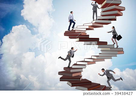 Business people in importance of education concept Business people in importance of education concept 39438427