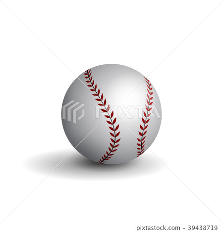 Vector illustration. Baseball ball. Vector illustration. Baseball ball. 39438719