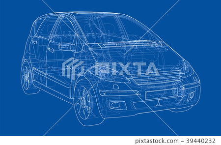 Concept of family car Concept of family car 39440232