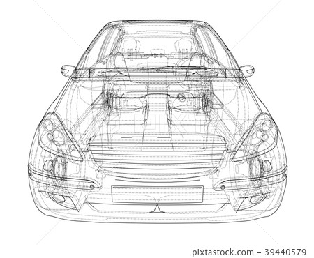 Concept of family car 39440579