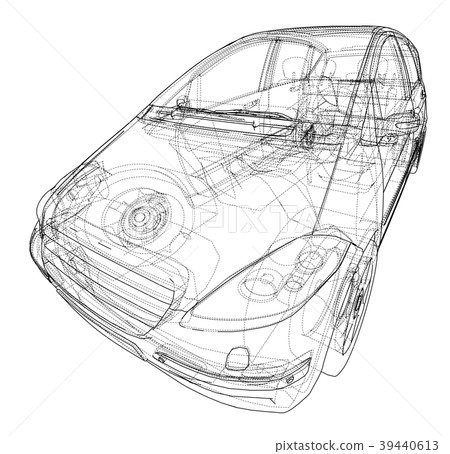 Concept of family car 39440613