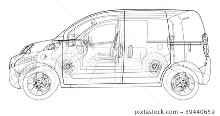 Concept car blueprint 39440659