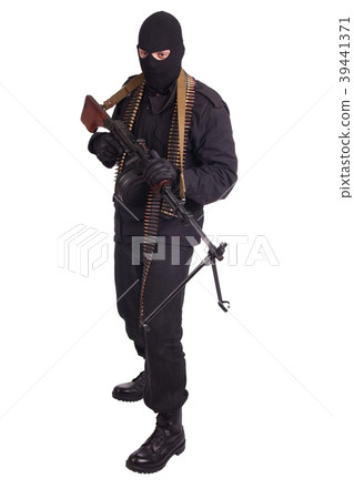 mercenary with RPD 44 machine gun 39441371
