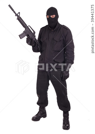 mercenary with xm177 rifle 39441375