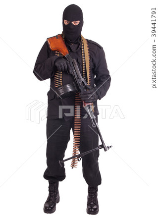 mercenary with RPD 44 machine gun mercenary with RPD 44 machine gun 39441791