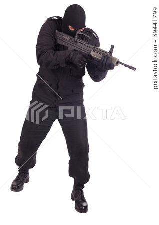 mercenary with l85a1 rifle 39441799