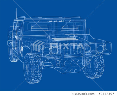 Combat car blueprint Combat car blueprint 39442397