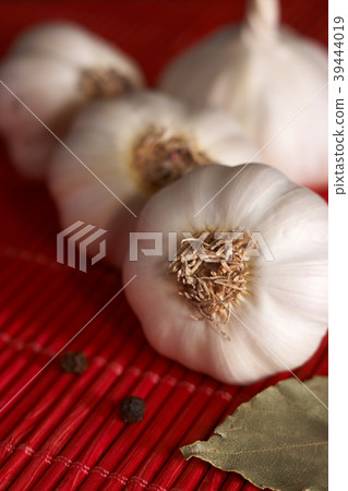 On the red style table, seasonings On the red style table, seasonings 39444019