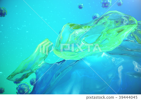 3D illustration pathogenic viruses causing 39444045