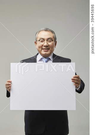 Business, luck, senior, old age, old man, Korean Business, luck, senior, old age, old man, Korean 39445698