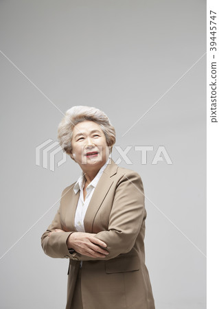 商業，運氣，高級，晚年，老人，韓國人 39445747