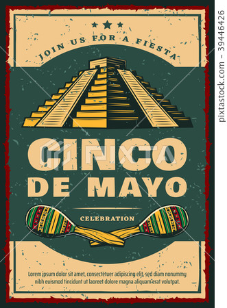 Mexican holiday banner for Cinco de Mayo party Mexican holiday banner for Cinco de Mayo party 39446426