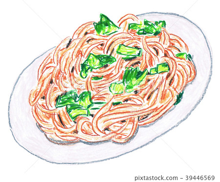 Japanese style spaghetti Japanese style spaghetti 39446569