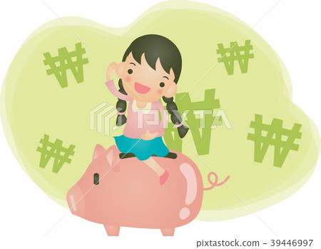 Savings Illustrations, Vector, Illustration Savings Illustrations, Vector, Illustration 39446997