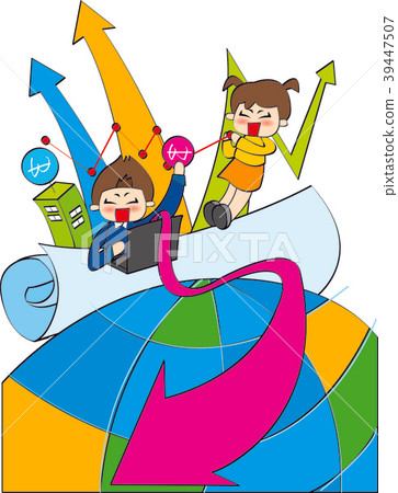 Business illustration, vector, illustration Business illustration, vector, illustration 39447507