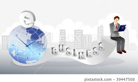 Business illustration, vector, illustration 39447508