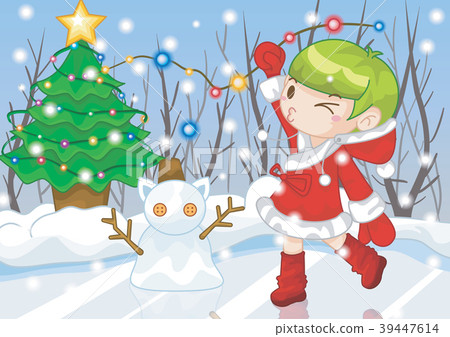 聖誕節例證,傳染媒介,例證 聖誕節例證,傳染媒介,例證 39447614