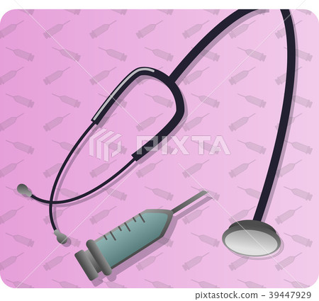 Medicine illustration, vector, illustration 39447929