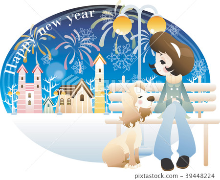 新年例證，傳染媒介，例證 39448224