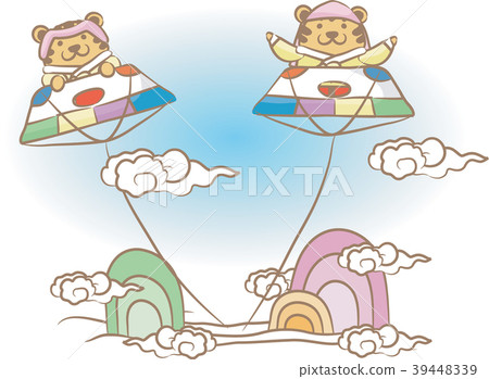 New Year illustrations, vector, illustration 39448339