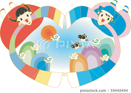 New Year illustrations, vector, illustration 39448494