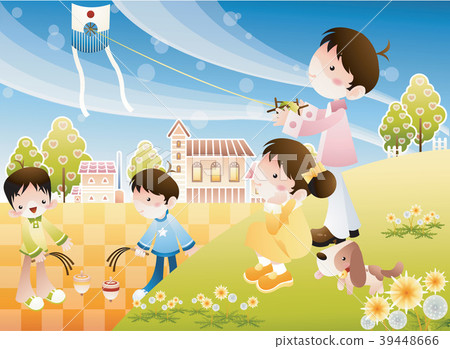 Free Time Illustration, Vector, Illustration 39448666