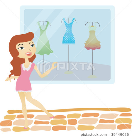Shopping illustration, vector, illustration Shopping illustration, vector, illustration 39449026