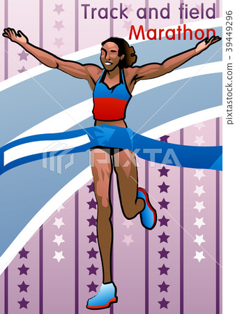 Athletics illustration, vector, illustration Athletics illustration, vector, illustration 39449296