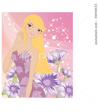 Spring illustration, vector, illustration 39449433