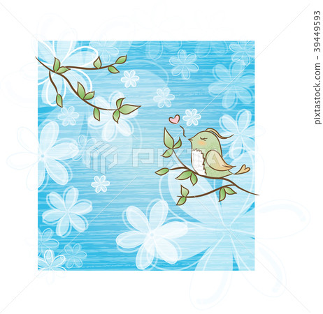 Spring illustration, vector, illustration 39449593
