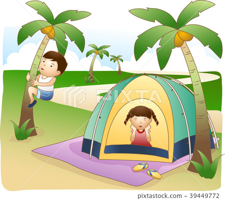 Summer illustration, vector, illustration Summer illustration, vector, illustration 39449772