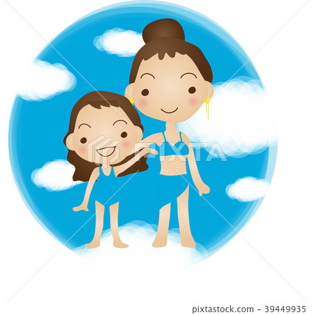 Summer illustration, vector, illustration 39449935