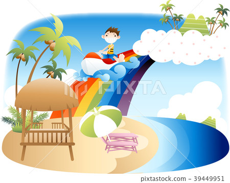 Summer illustration, vector, illustration Summer illustration, vector, illustration 39449951