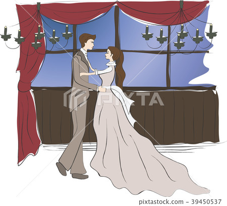 Marriage illustration, vector, illustration Marriage illustration, vector, illustration 39450537
