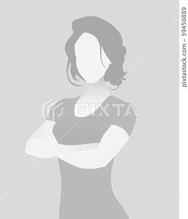 Default placeholder fitness trainer in a T-shirt. 39450889