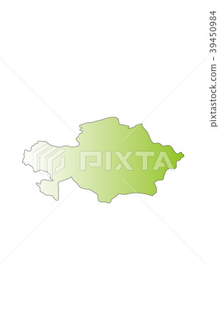 World Map Kazakhstan Stock Illustration 39450984 PIXTA   39450984 