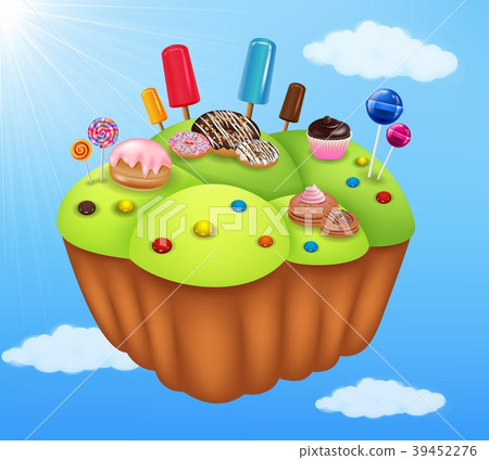 Fantasy sweet candyland  39452276