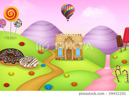 Fantasy sweet candyland  39452291