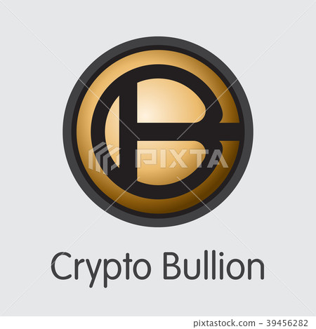 Crypto Bullion Virtual Currency - Vector Colored 39456282