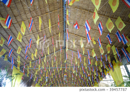 Flags are decorated with various flags Flags are decorated with various flags 39457787