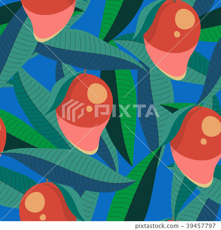 abstract mango pattern abstract mango pattern 39457797