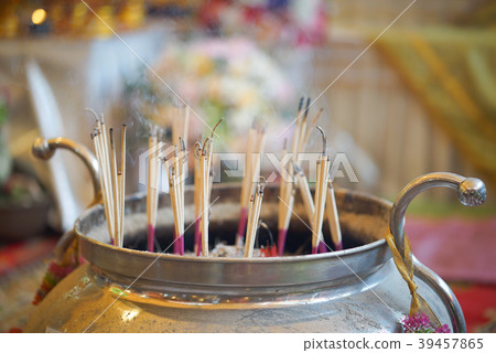 incense burner in thai temple incense burner in thai temple 39457865