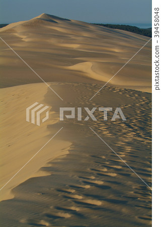 The famous "Dune du Pilat", near Arcachon, at 39458048