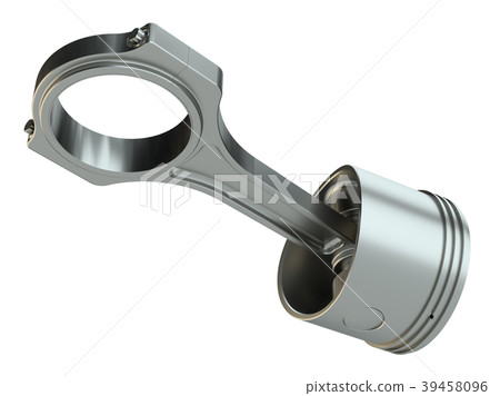 Piston with connecting rod 39458096