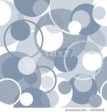 Colored circle seamless pattern 39458948