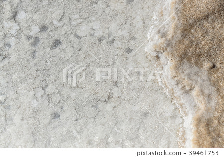 White salt surface under clear water of Baskunchak White salt surface under clear water of Baskunchak 39461753