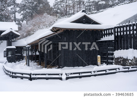 [神奈川縣]箱根關所雪妝 39463685