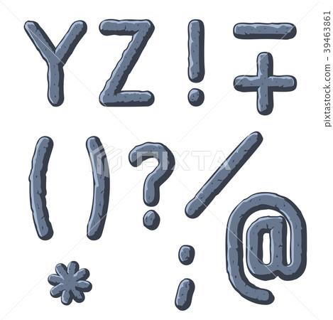 Stone carved letters 39463861