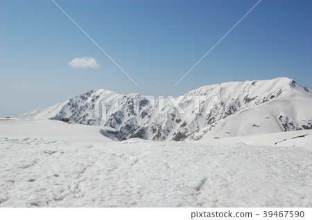 Spring Tateyama seen from Murodo 39467590