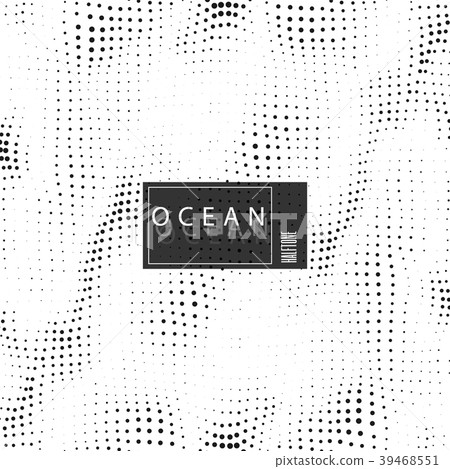 vector wavy haftone 39468551